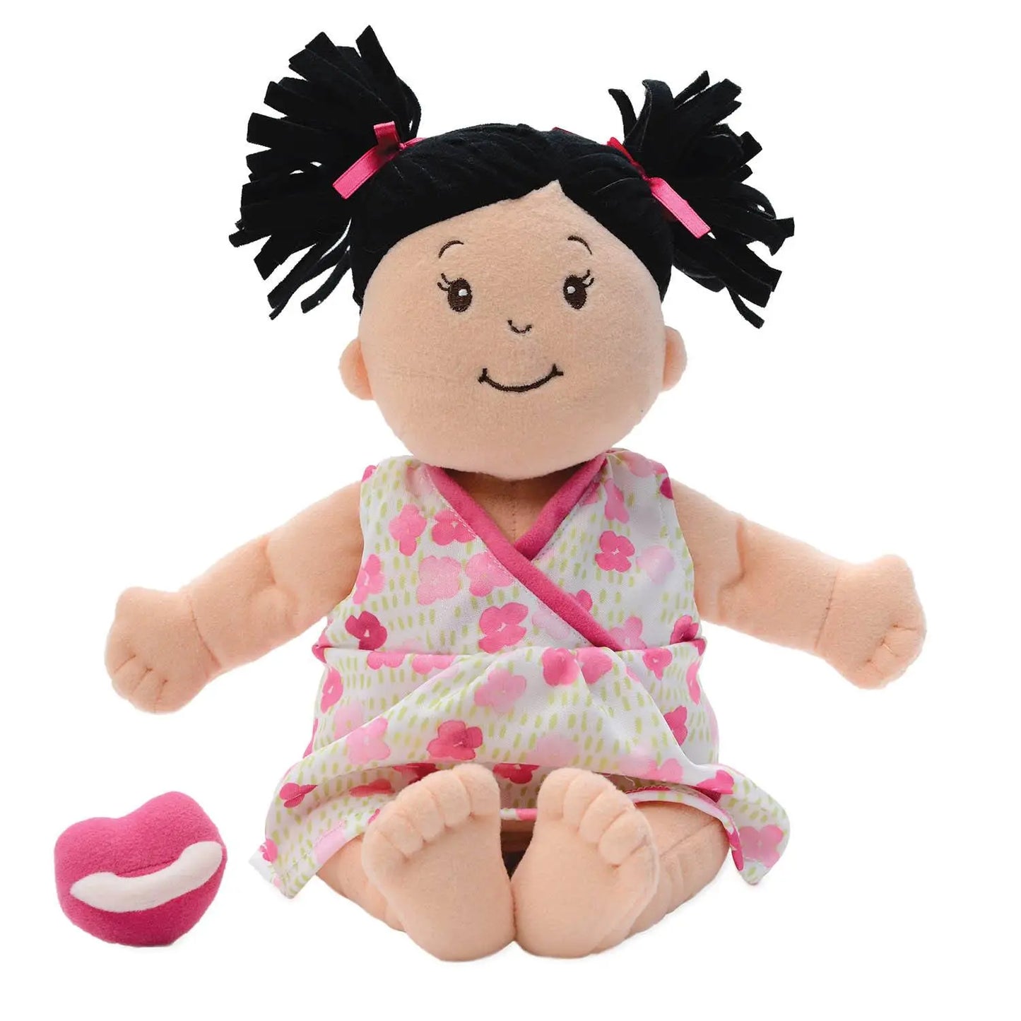 Baby Stella Doll - Peach with Black Hair