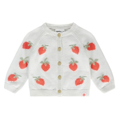 Baby Knitted Cardigan - Ivory