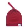 Top Knot Hat - Cranberry