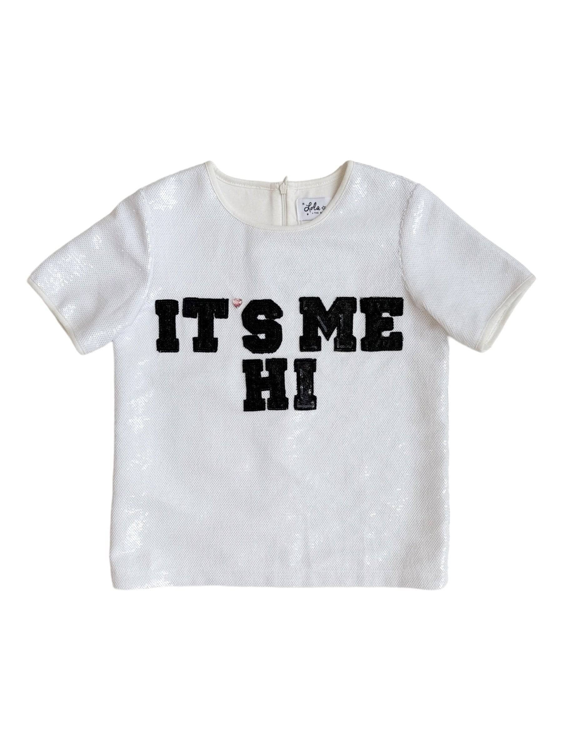 Lola and the Boys It's Me Hi Sequin Shirt Little Sprout