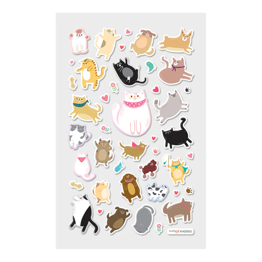 Itsy Bitsy Stickers-Puffy Pets