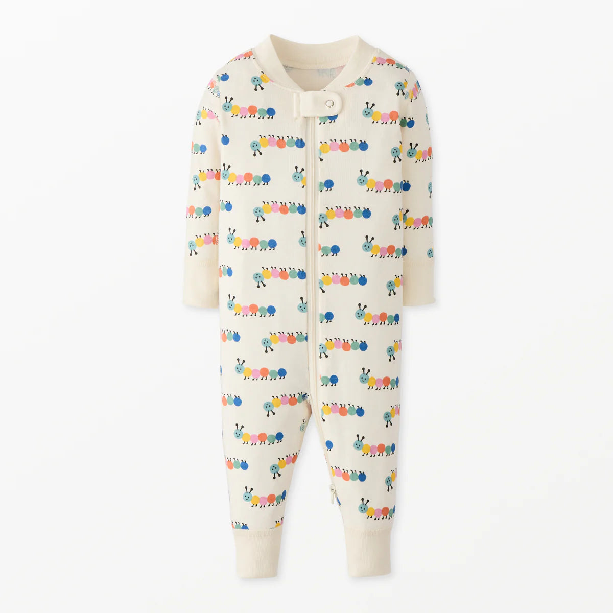 Baby 2 Way Zip Sleeper Colorful Caterpillar Little Sprout