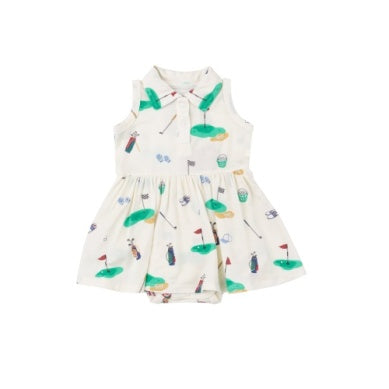 tennis tank bodysuit dress ss24 - golf