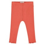 Baby Girls Rib Legging - Grapefruit