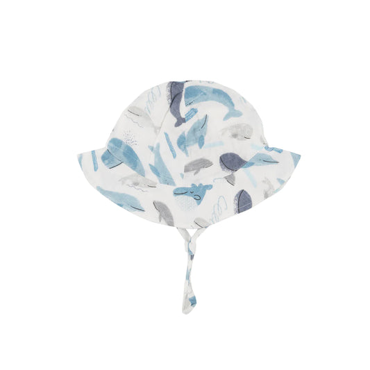 sunhat ss24 - blue whales