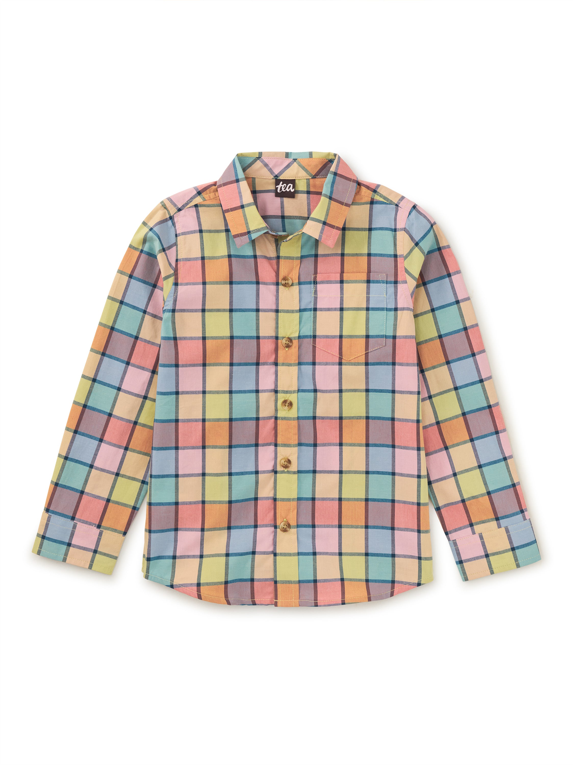 Plaid Button Up Shirt - Van Lake Plaid