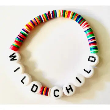 Vinyl Rainbow Bracelet