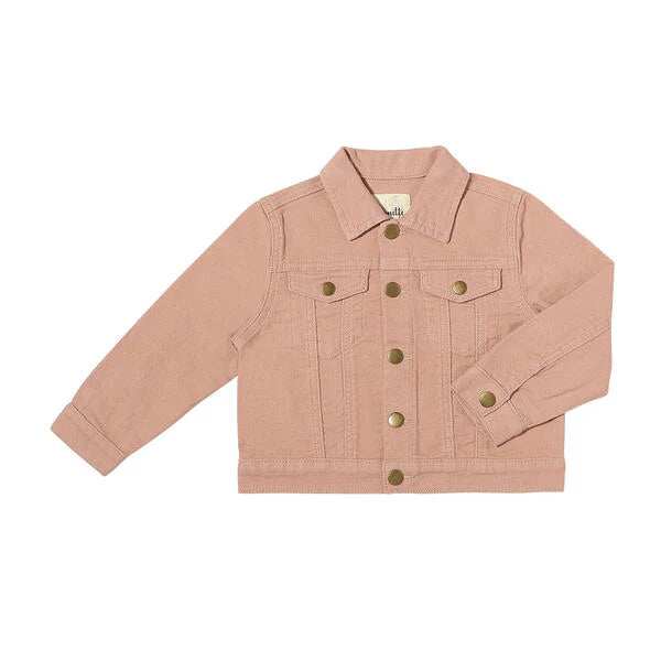 Wyatt Jean Jacket - Pink Sunset