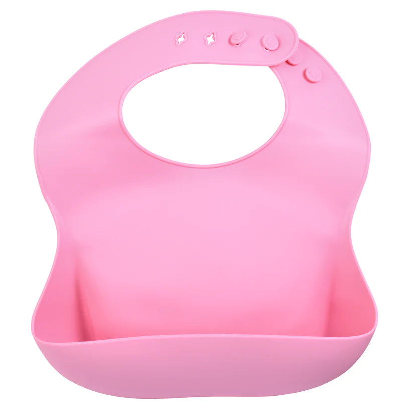 Silicone Bib With Crumb Catcher-Little Sprout