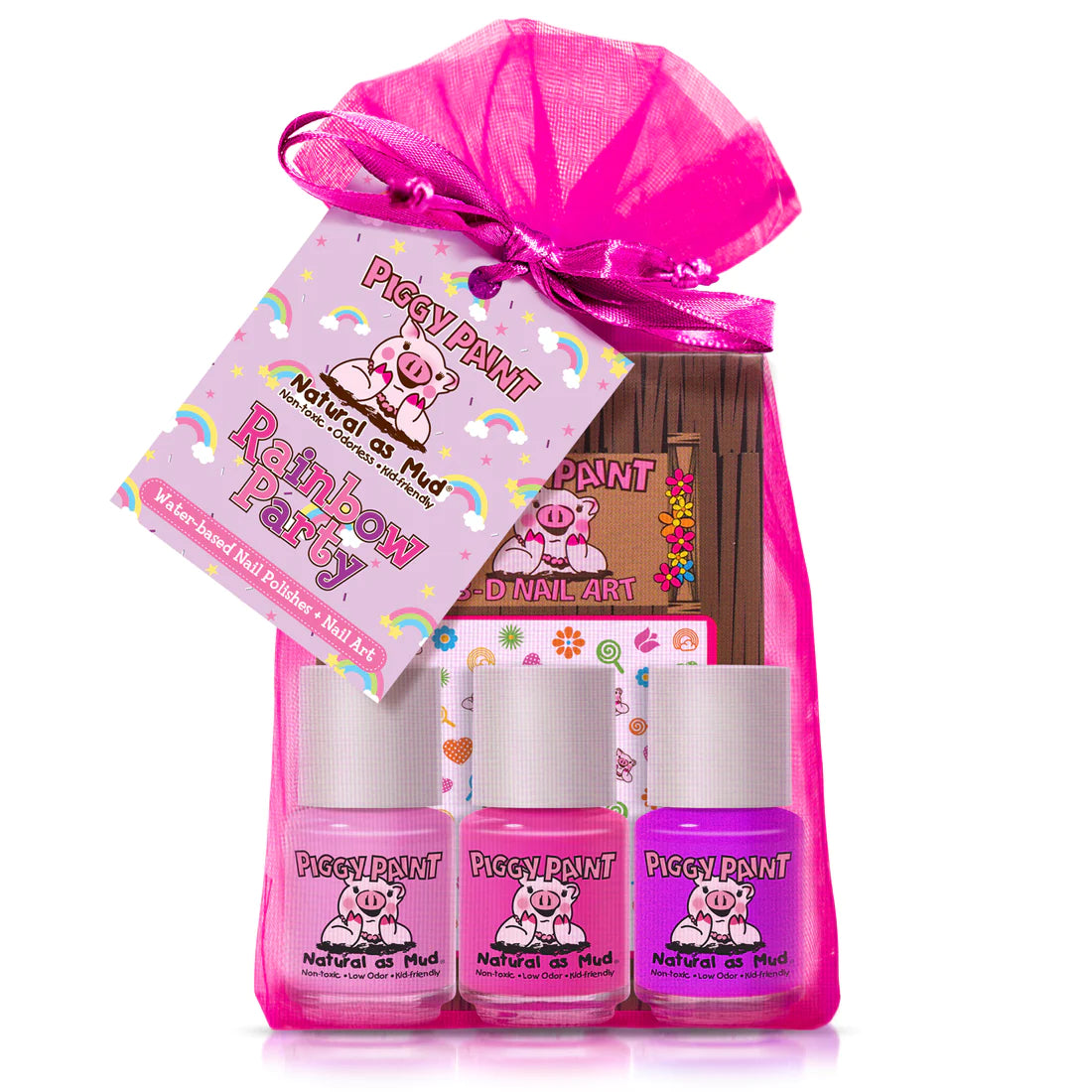 Piggy Paint Water Base Nail Polishes & Nail Art Gift Sets